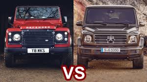 2019 Mercedes G Class Vs 2019 Land Rover Defender Mercedes G Class Land Rover Land Rover Defender