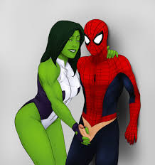 Spider-man and she-hulk  funny cocks & best free porn: r34, futanari,  shemale, hentai, femdom and fandom porn