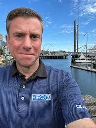 Tough assignment! Weather for KIRO 7 News from the #Seattle Waterfront