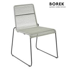 Leichter stapelstuhl für den garten aus wetterfestem aluminium und textilene in anthrazit. Moderner Garten Stapelstuhl Sineu Von Borek