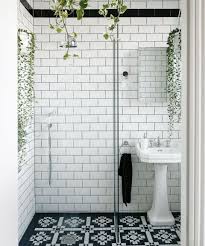 The shiny surface is awsome. 12 Small Bathroom Tile Ideas Elegant Tile Designs Perfect For Compact Spaces Homes Gardens
