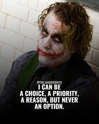 Image May Contain 1 Person Text Joker Quotes Best Joker Quotes Villain Quote