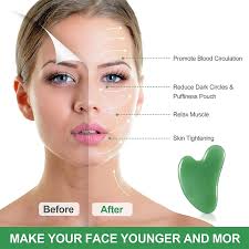 Tcare Guasha Massage Tool, Gua Sha Facial Tool, Guasha Board for SPA  Acupuncture Therapy Trigger Point Treatment, Scraping Body