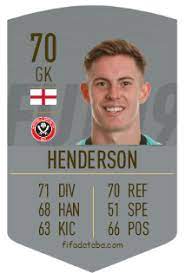 Given his performances over the last couple of years, henderson seems underrated in fifa 21 at 80 ovr, but his lofty 87 pot makes up for this. Dean Henderson Fifa 19 Spieler Statistik Card Preis