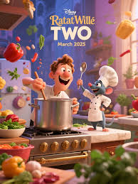 Daily - RATATWOILLE (MARCH 2025) “Twice the fun. Twice the flavor.” Remy  returns in a brand-new adventure that's twice as tasty and twice as  thrilling! When Remy teams up with his mischievous