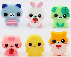 Kawaii Animal Kawaii Animals Animal Erasers Erasers