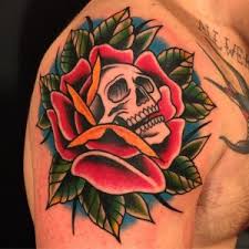 Rose tattoo placement ideas 4. 50 Skull Rose Tattoos Meanings Tattoo Designs More