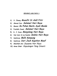 Free dj dave menjelang hari raya lirik mp3. Lagu Raya