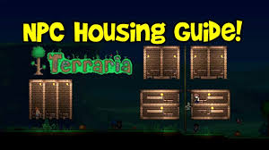Its a very simple design and can be built early in the game as the resources are easy to get. Terraria Npc House Design Tutorial Ideas Guide Requirements Compact Hotel Village Tips Youtube