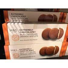 Shop women's, men's, kids' and baby clothing, as well as homewares, all at marks & spencer. Hot Sale Uk Marks Spencer Chocolatey Milk Chocolate Orange Biscuits Halal Shopee Malaysia