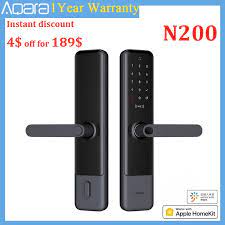 Next, you will be required to jot down the existing card's serial number. Aqara N200 Smart Door Lock Fingerprint Bluetooth Password Nfc Unlock Smart Linkage With Doorbell Works With Mijia Apple Homekit Smartifyurhome