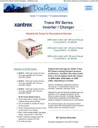 Xantrex Rv Series Inverter Manualzz Com
