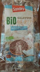 Galettes De Riz Bio Chocolat Au Lait Coco Sondey 100 G E