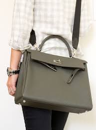 Kelly Retourne 32 Or 35 Worn Crossbody W Canvas Strap Hermes Kelly Bag Hermes Handbags Hermes Bags