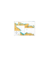 British Admiralty Nautical Chart 3518 Ports And Anchorages On The North East Coast Of Oman