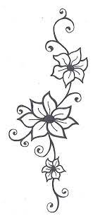 Maybe you would like to learn more about one of these? 25 Marvelous Beginner Floral Embroidery Patterns Flower Vine Tattoos Delicate Flower Tattoo Flower Drawing
