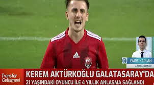 .vardığı anagold 24 erzincanspor'un 21 yaşındaki genç futbolcusu muhammed kerem aktürkoğlu, i̇stanbul'a geldi. Kerem Akturkoglu Galatasaray Da Spor Geleneksel Ve Sosyal Medyayi Birlestirerek Yeni Akim Medyanin Oncusu Kibar Internet Haber Gazetesi