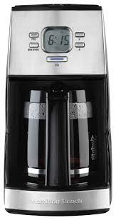 The hamilton beach ® 14 cup programmable coffee maker features a frontfill ® design. Best Buy Hamilton Beach Ensemble 12 Cup Coffee Maker Black Stainless Steel 43254r