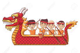Do you know about the legend behind dragon boat festival? Asians Paddling On Dragon Boat Festival Cartoon Vector Illustration Royalty Free Cliparts Vectors And Stock Illustration Image 109546382