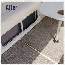 How To Replace Boat Carpet With Woven Flooring Boat Carpet Boat Flooring Ideas Boat Decor