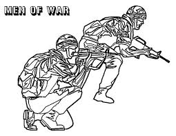 Keep your kids busy doing something fun and creative by printing out free coloring pages. Military Men Of War Coloring Pages Color Luna