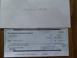 The Original Bank Draft From My Guardian Angel Who Appeared My Door On July 3 14 Miracle Stories My Miracle Stem Cell Transplant