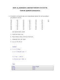 6 8 2 2 3 9 5 4 5 5 4 6 1 7 8 2 9 3 9 9 adalah … jawaban : Contoh 2 Soal Latihan Spss Deskriptif Regresi Korelasi Uji Validitas Dan Realibilitas Pdf