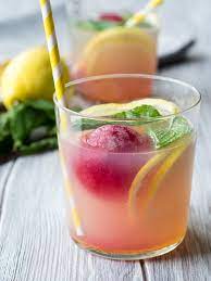 Easy Mocktail Recipe For Kids Minty Blueberry Lemonade The Worktop Recipe Easy Mocktail Recipes Mocktail Recipe Non Alcoholic Drinks