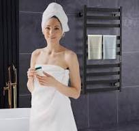 OEM&ODM Service Electric Thermostatic Heating Household Hotel Bathroom  Smart Heated Towel Rack Heated Towel Rail