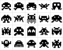 Silhouette of forest near body of water during. Large And Detailed Icon Set Of Pixel Monsters Pixel Pixel Art Games Pixel Art