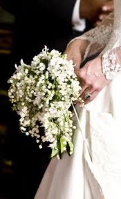 Lily Of The Valley Hyacinth Sweet William And Myrtle Kate Middleton Wedding Middleton Wedding Royal Wedding Gowns