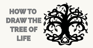 This drawing technique can applied to any tree. How To Draw The Tree Of Life Really Easy Drawing Tutorial