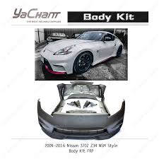 FRP Auto BUMPER DRL SPOILER WING For 09-16 Nissan 370Z Z34 NSM-Style Body  Kit | eBay