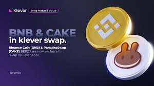 ***** all values decreased due to the price of cake. Klever Swap Lists Cake Bnb Bep 20 Opens Door To Bsc Tokens