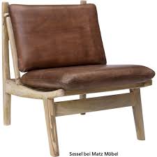Cocktailsessel leder braun gunstig online kaufen lionshome. Jonny Sessel Leder Holz Matz Mobel Vintage Designermobel