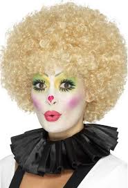 Klaunský límec černý