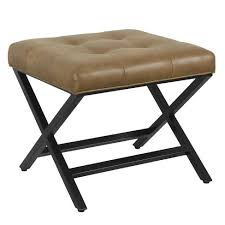 See more ideas about ottoman bench, bench furniture, furniture. X Design Bench Faux Leather Brown Homepop Target