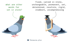 Check spelling or type a new query. More 600 Set In Stone Synonyms Similar Words For Set In Stone
