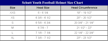Football Helmet Dimensions 2019