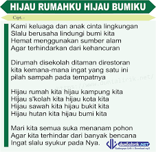 Ku terima segalanya namun tak aku mengalah ku pasti ada jawabnya ku berikan segalanya semua dan sesungguhnya cinta dirgahayu cinta dirgahayu cinta kau dan aku cinta dirgahayu dirgahayu cinta dirgahayu Lirik Lagu Hijau Rumahku Hijau Bumiku Dan Download Mp3