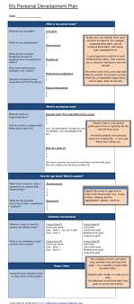 Image Result For Personal Development Plan Templates Personal Development Plan Template Personal Development Plan Career Development Plan