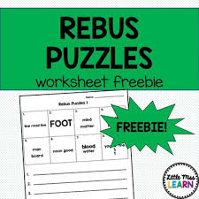 Maybe you would like to learn more about one of these? Rebus Worksheet Teachers Pay Teachers