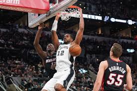 They play in the western southwest division and are looking for their next. San Antonio Vs Miami Final Score Spurs Hang On To Beat The Heat 107 102 Pounding The Rock