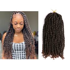 Jumbo crochet braids with thick curls. Hywamply 18 Pre Twisted Passion Twist Crochet Braids Hair Synthetic Ombre Tiana Passion Bomb Twist Braiding Hair Extensions Aliexpress