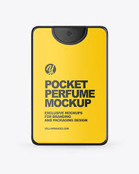 All packaging apparel vehicles indoor advertising outdoor advertising stationery devices free. Pocket Perfume Mockup In Packaging Mockups On Yellow Images Object Mockups