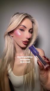 Liquid sparkling eyeshadow 02 Aurora @Red Lipstick Monster @Bell Cosmetics  🤩 IG: marcia_matuszewska #viral #viralvideos #viraltiktokvideo #fyp  #foryou #mua #makeup #makeuptutorial #makeupartist ...