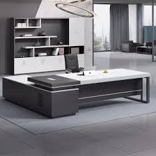 Executive desks take up a lot of space, so they make the most of it with storage options. China Wood Office Furniture Modern Large Executive Desk China Executive Desk Large Executive Desk