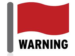 Risultati immagini per red flags