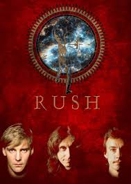 Unofficial Rush Poster I Made A Few Months Ago I Combined The Starman From 2112 With The Clock From Clockwork Angels Added Rush Albums Rush Concert Rush Band