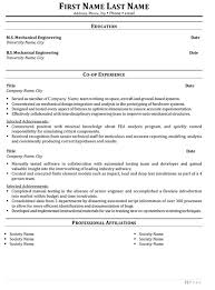 Mechanical Design Engineer Resume Sample Template